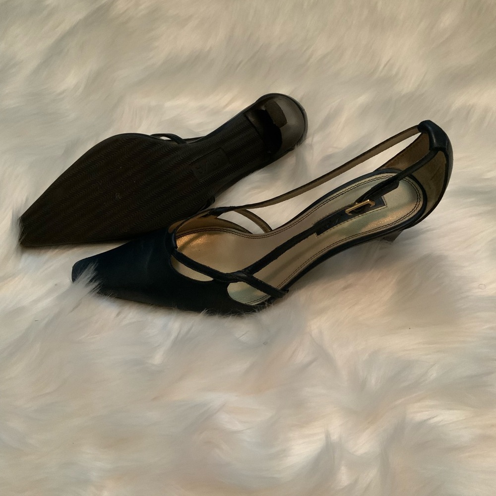 Navy blue pumps - Picture 3 of 3